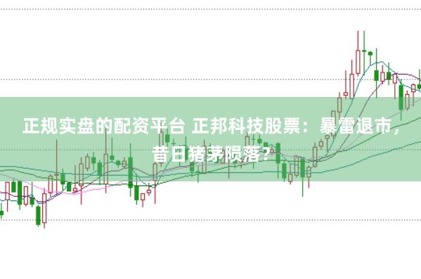正规实盘的配资平台 正邦科技股票：暴雷退市，昔日猪茅陨落？