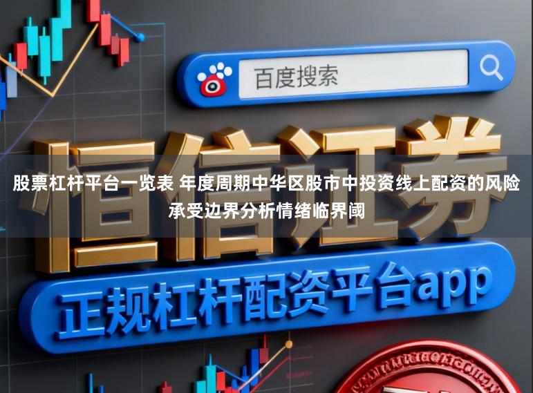 股票杠杆平台一览表 年度周期中华区股市中投资线上配资的风险承受边界分析情绪临界阈