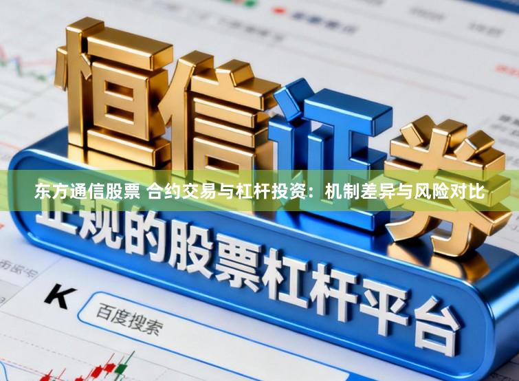 东方通信股票 合约交易与杠杆投资:机制差异与风险对比