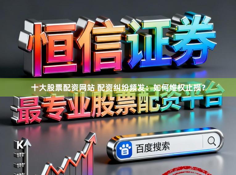 十大股票配资网站 配资纠纷频发：如何维权止损？