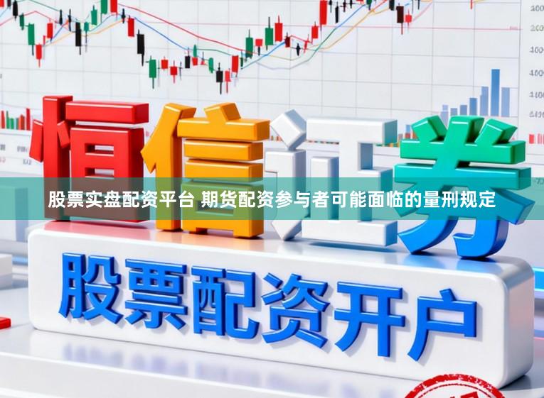 股票实盘配资平台 期货配资参与者可能面临的量刑规定