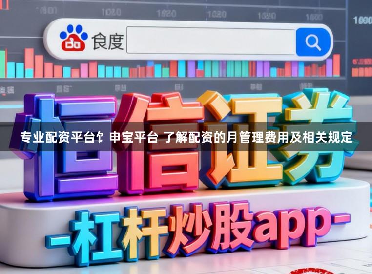 专业配资平台饣申宝平台 了解配资的月管理费用及相关规定