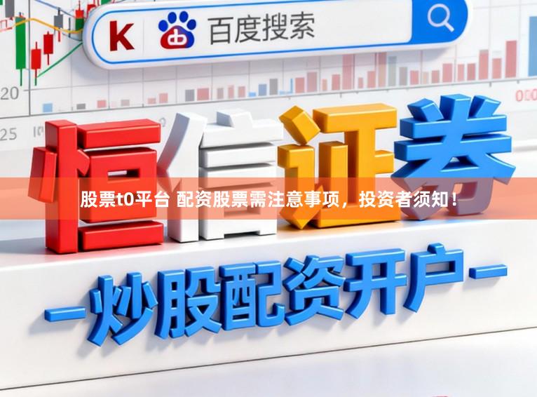 股票t0平台 配资股票需注意事项，投资者须知！